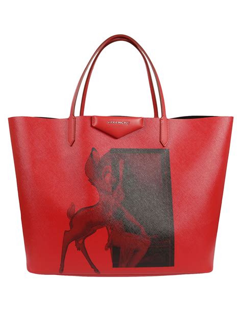 givenchy bambi tote small|Givenchy shopper tote.